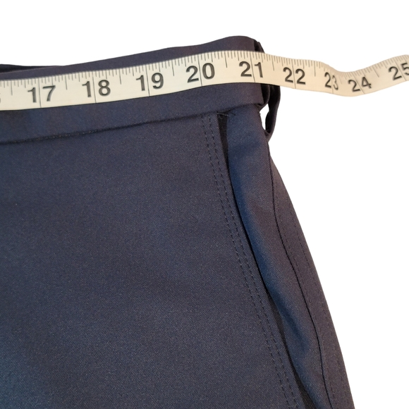 Haggar Cool 18 Pro Expandable Waist Active Outdoor Navy Golf Shorts Men's 42 - Picture 13 of 14